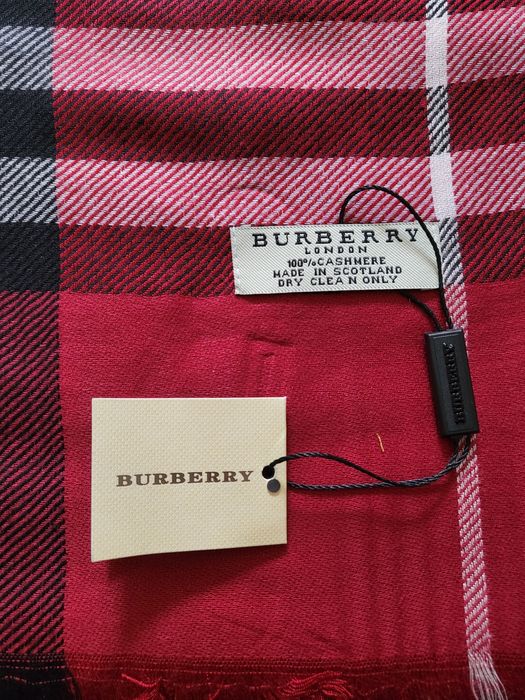 Кашмирен шал Burberry