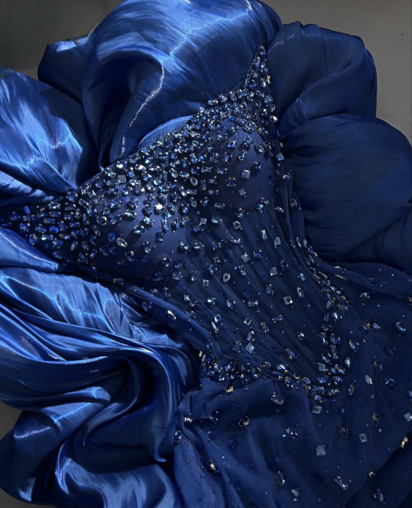 Rochie deosebita de ocazie cu cristale swarovski