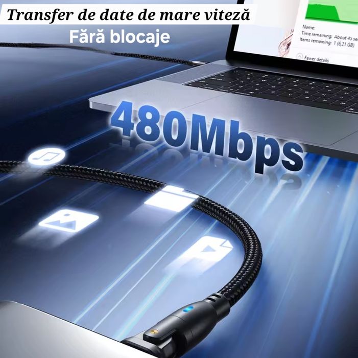 Cabluri cu cot Iphone. Rabatabil/Simplu. Scurt: 0.3/0.5m. Rapide.