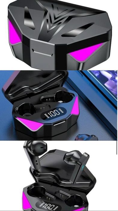 Продам наушники TWS X 15 черный, и женские наушники TWS два вида