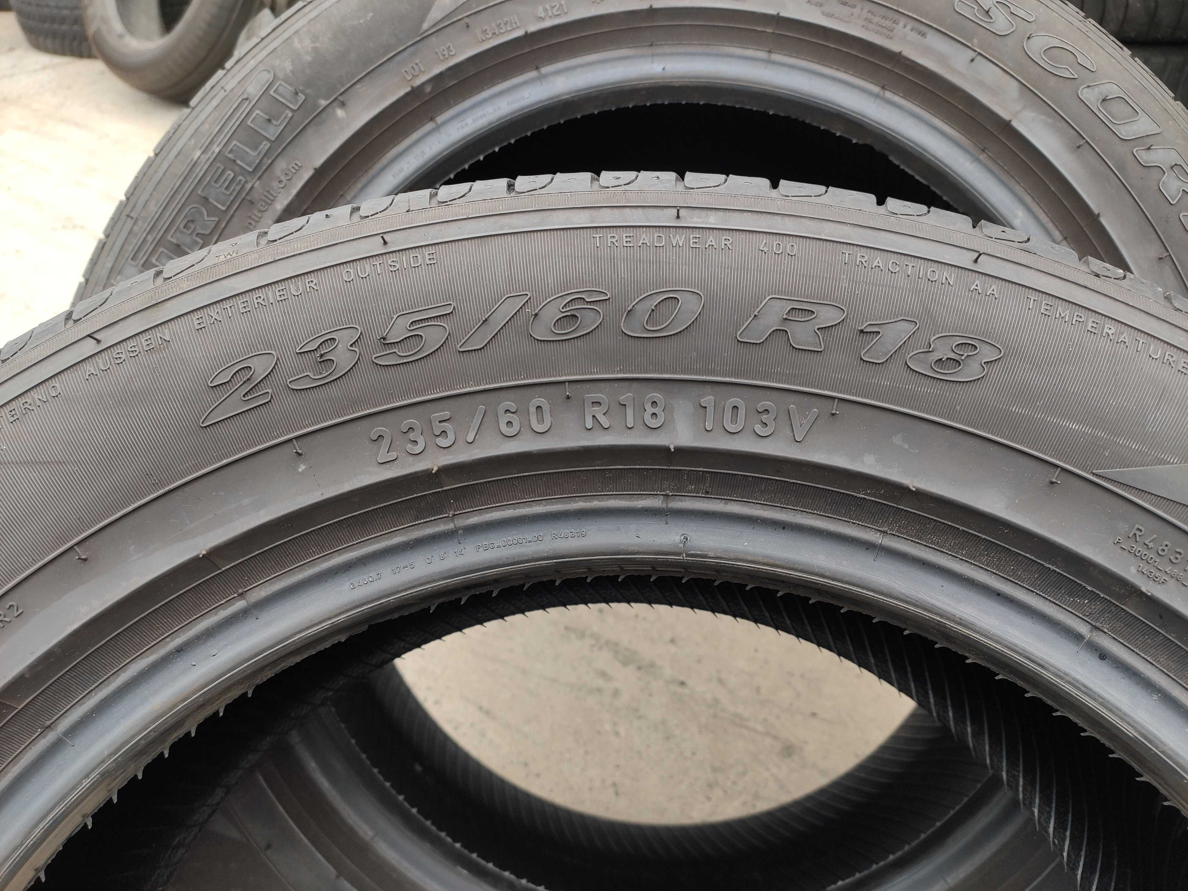 2бр Летни Гуми 235 60 18 - Pirelli - DOT 2021 -