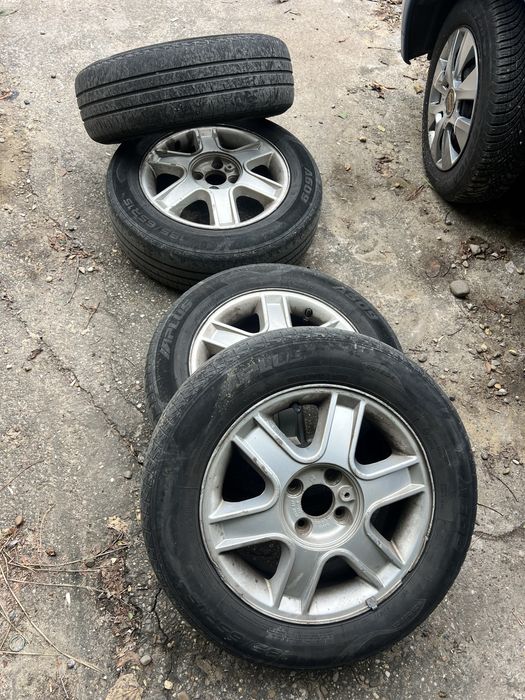 Jante Dacia 4x100 + anvelope vara 185 65 r15