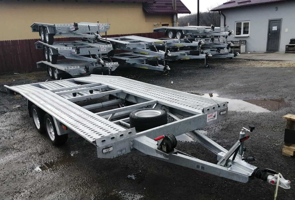 Remorci si platforme noi, posibilitate pana la 60 de rate pe loc