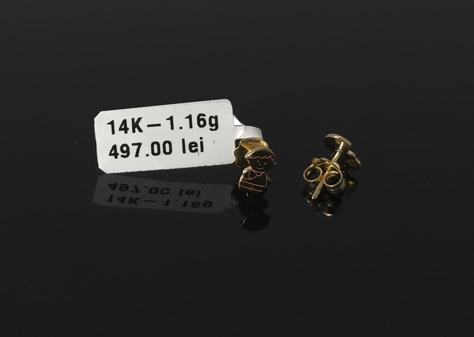 Cercei aur 14k 1.16gr