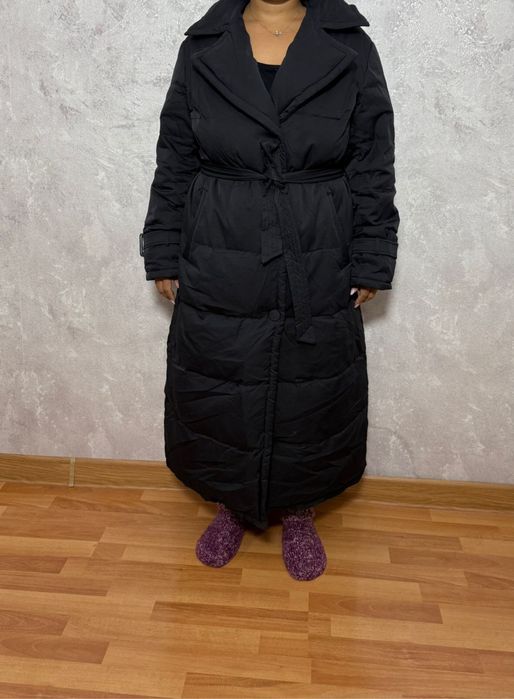 Продам зимнее стеганое пальто(плащ)