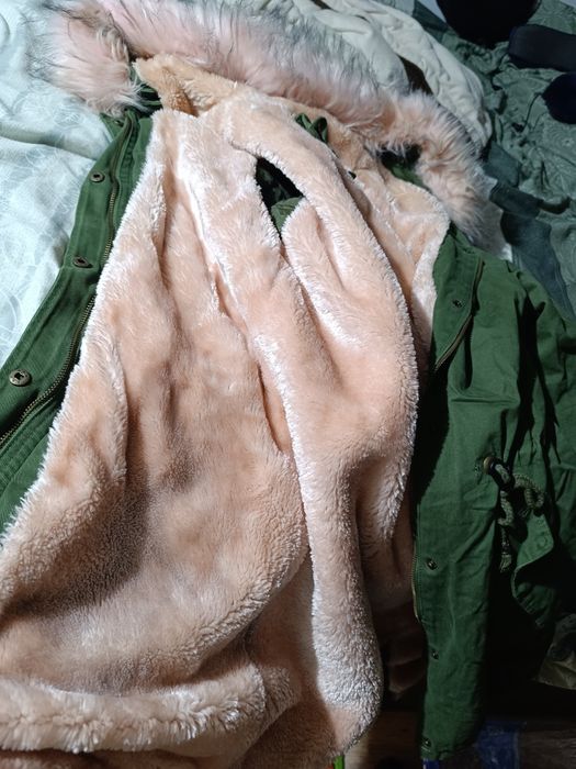 Geaca iarna îmblănită