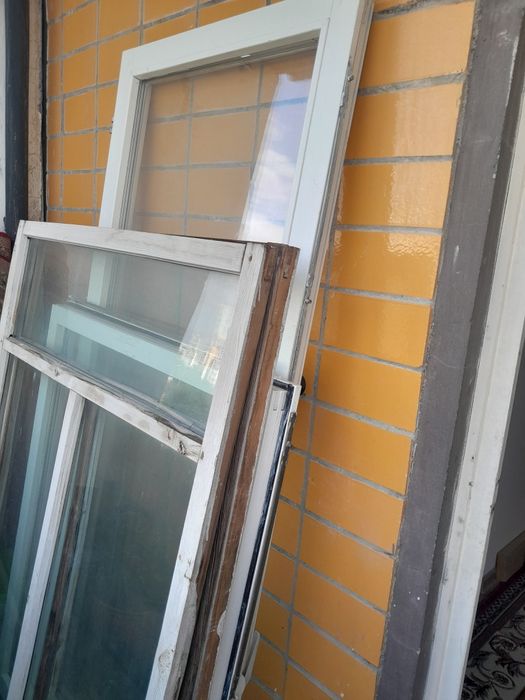 Окна от балкона ,от немецкой квартиры