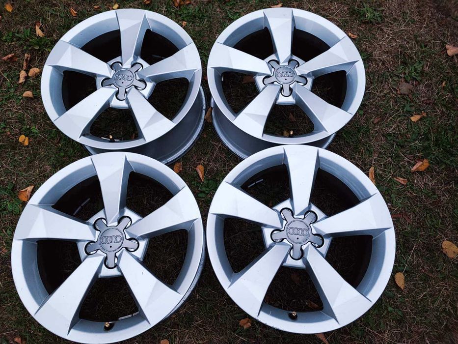 Ауди/Audi; VW/Volkswagen - 16 цола 5x100; 4 бр. оригинални лети джанти