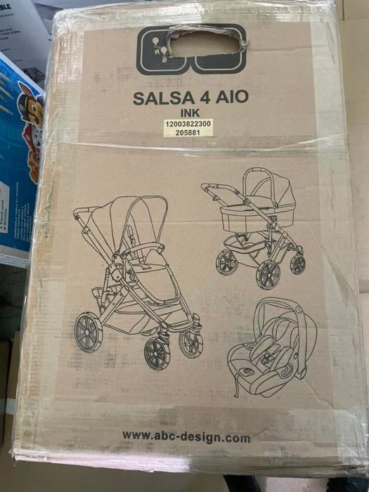 Carucior copii 3 în 1, culoare neutră