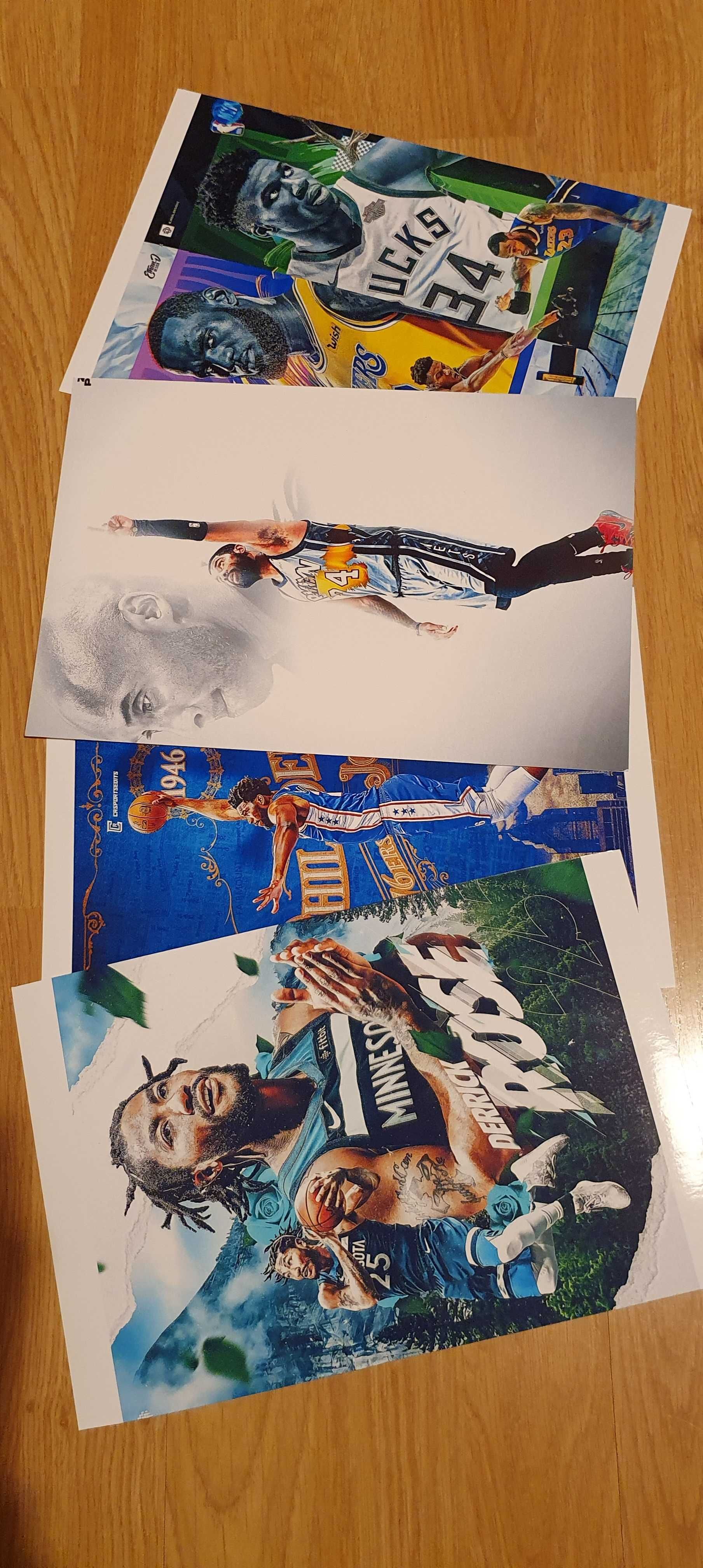 Postere A4 jucatori NBA