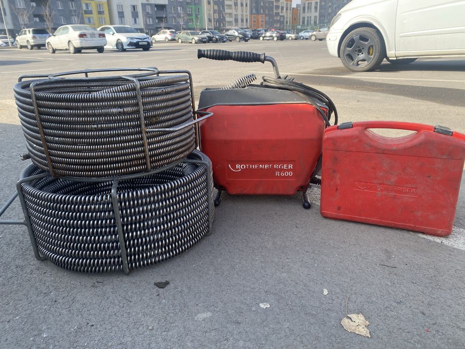 КРУГЛОСУТОЧНО Сантехник Прочистка канализационых труб Rothenberger