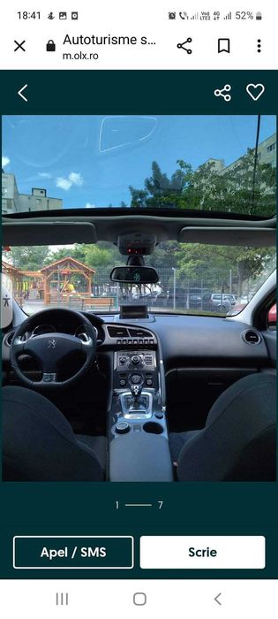 Vand Peugeot hybrid 3008,an 2012