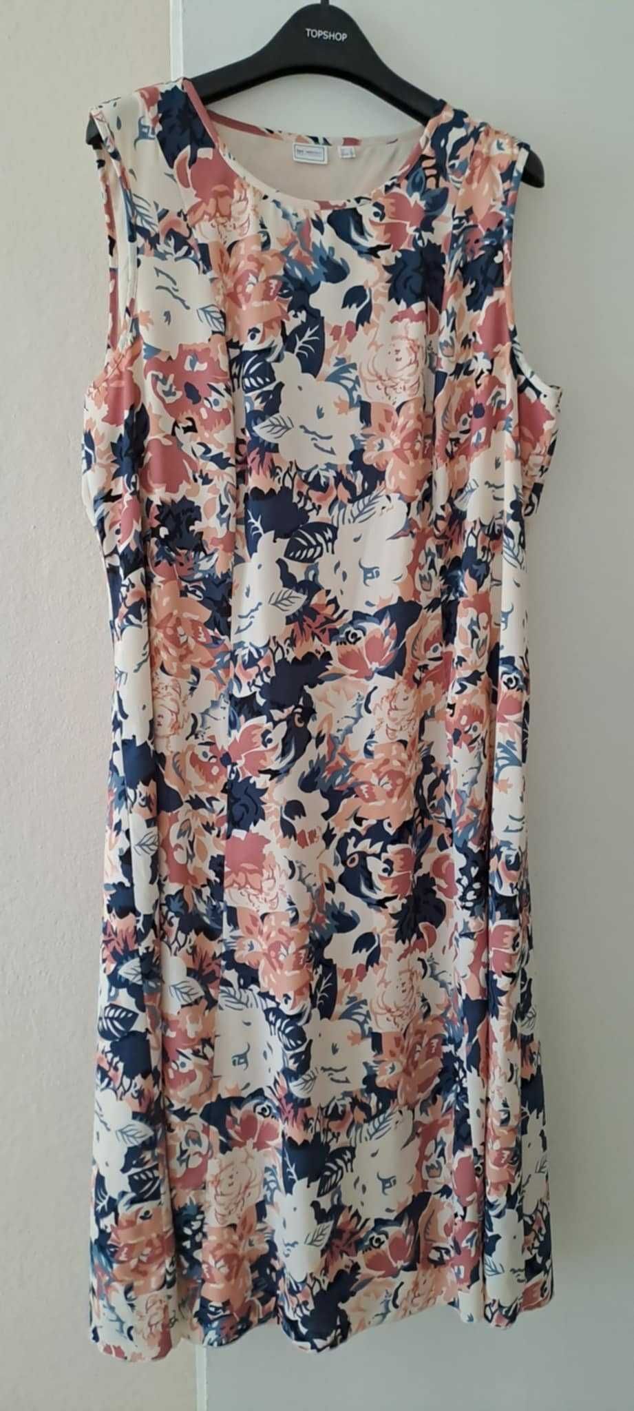 Цветни летни рокли (2XL) големи размери
