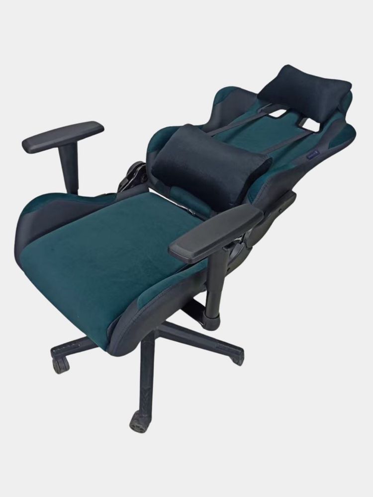 Игровое компьютерное геймерское кресло green igrovoy kresli