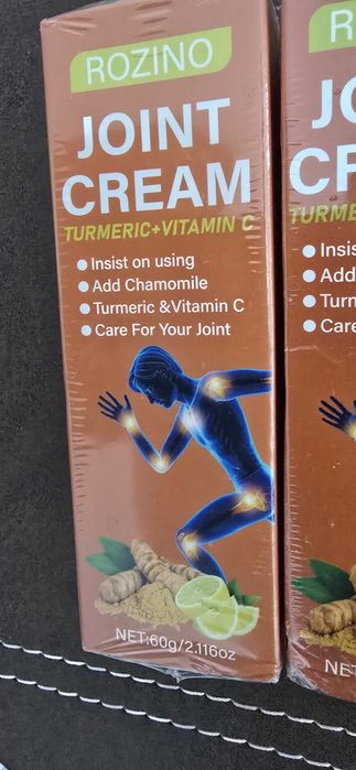 Crema articulatii ingediente naturiste Turmeric si Vitamina C, Musetel