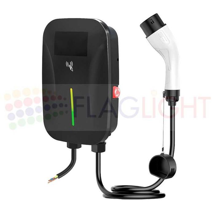 11kw 16A EV Трифазни Зарядни Станции за Електромобил с чип, за стена