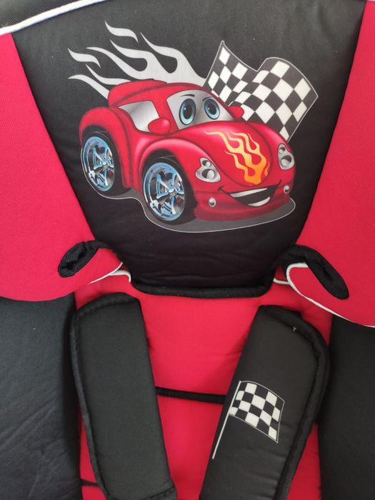 Scaun auto Card Fulger McQueen pentru copii intre 9 și 36 kg