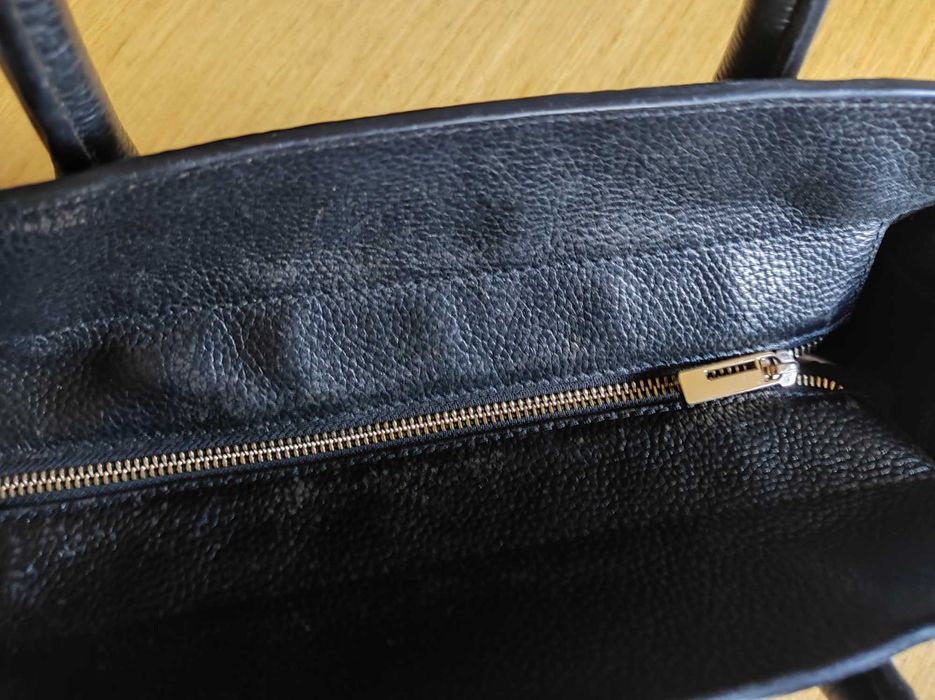 Чанта естествена кожа