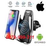 Безжично зарядно за телефон стойка за кола gsm iPhone Samsung Huawei