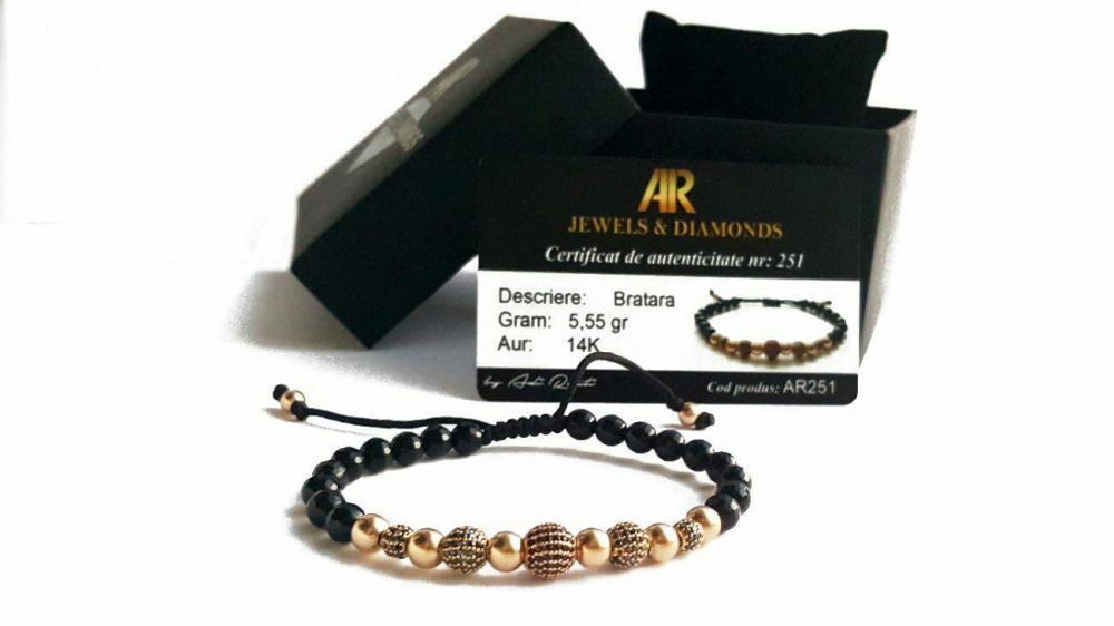 Bratari din AUR 14 K modele deosebite ARJEWELS