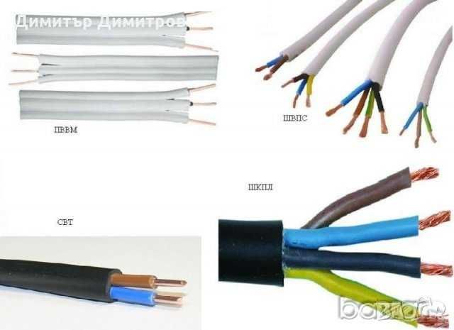 Кабели Мостов, ШВПС, СВТ, ШКПЛ, ШКГД и др. Български 100% медни