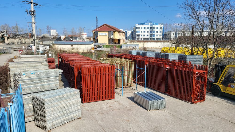 Schela metalica noua și schela second hand