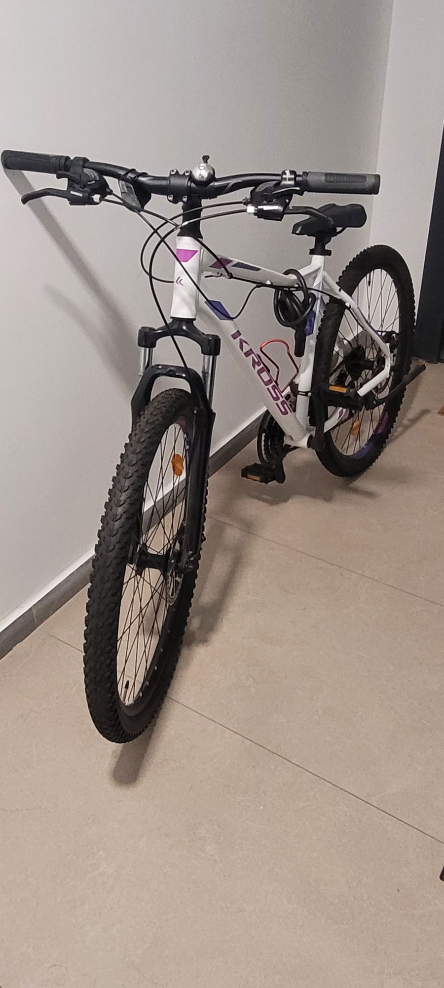 Vand bicicleta Kross Lea 3.0  27,5 M White Pur