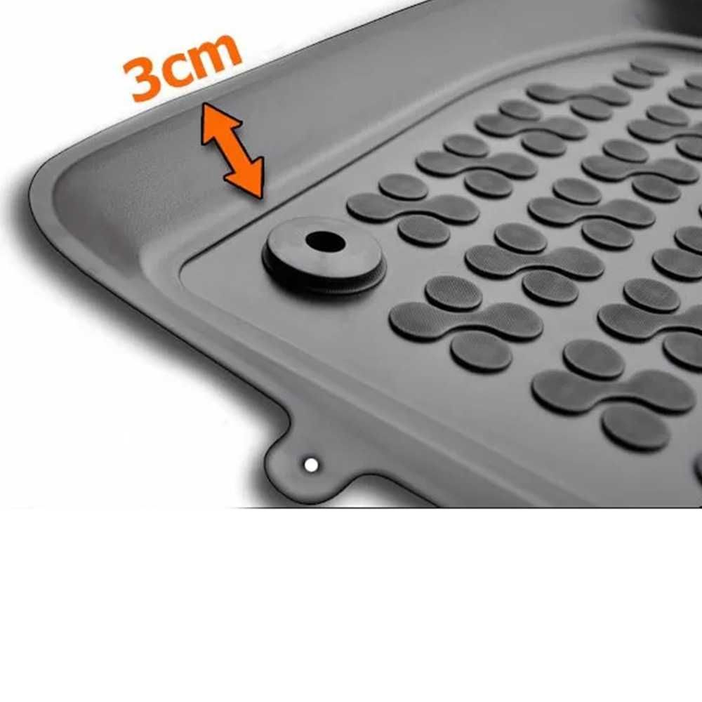 Гумени стелки за VW Golf 4, 1997-2010 г., Rezaw Plast