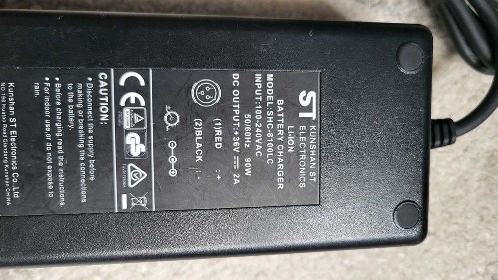 ST Incarcator Bicicleta 36V-2A fuctional