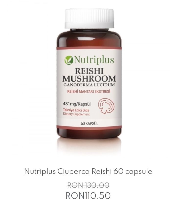 Ofertă Farmasi Nutriplus Ciuperca Reishi‼️