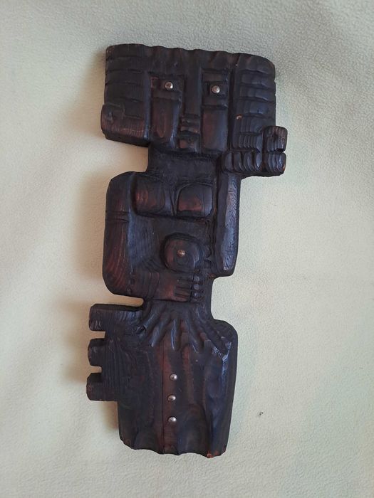 sculptura lemn 44 cm