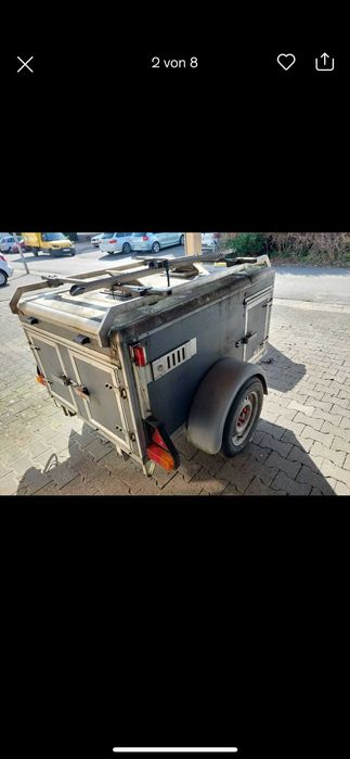Remorci Germania 2000 kg/ remorca caini