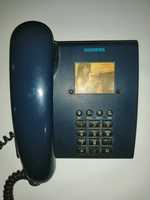 Vand telefon fix analogic marca Siemens Euroset 805, albastru
