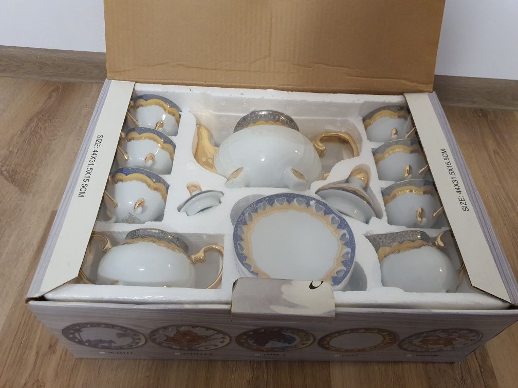 Set serviciu ceai / cesti ceai / cafea 17 piese Vintage