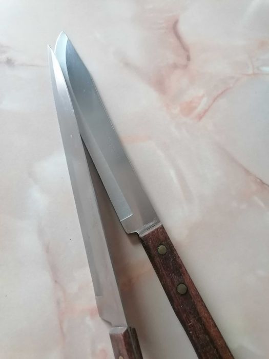 SET 2 CUTITE OTEL MADE IN JAPAN - Chef Bucatar Sushi Bucatarie VINTAGE