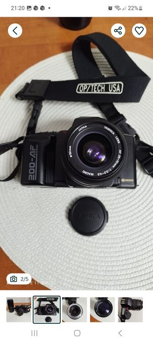 Aparat vintage Yashica 200 AF