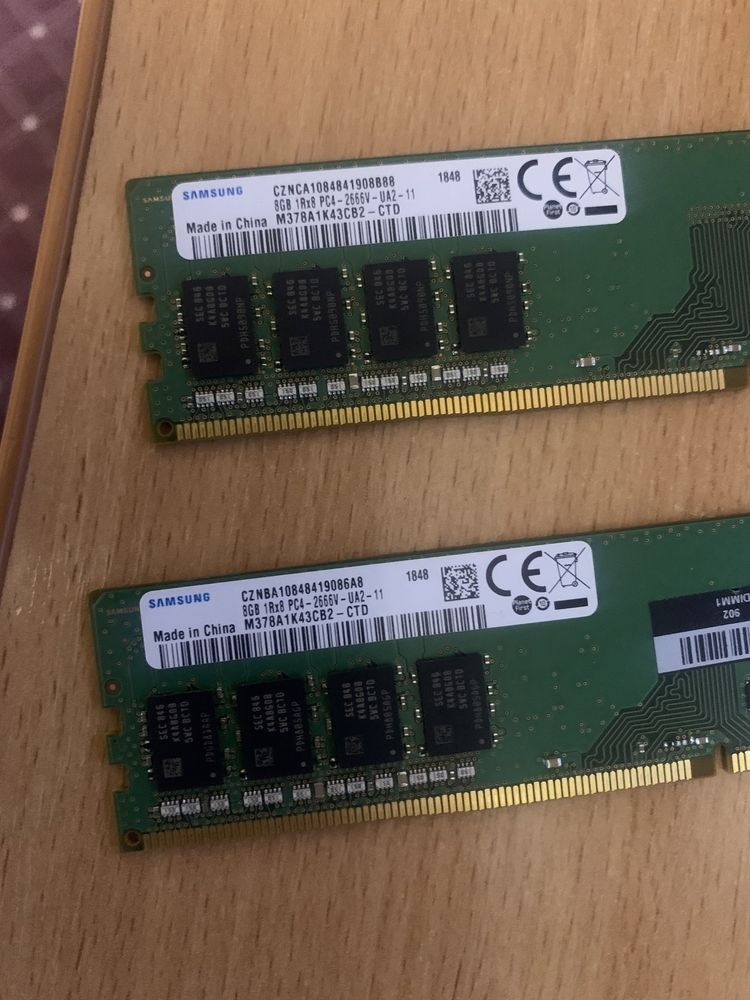 Оперативная память озу DDR4 8gb Samsung