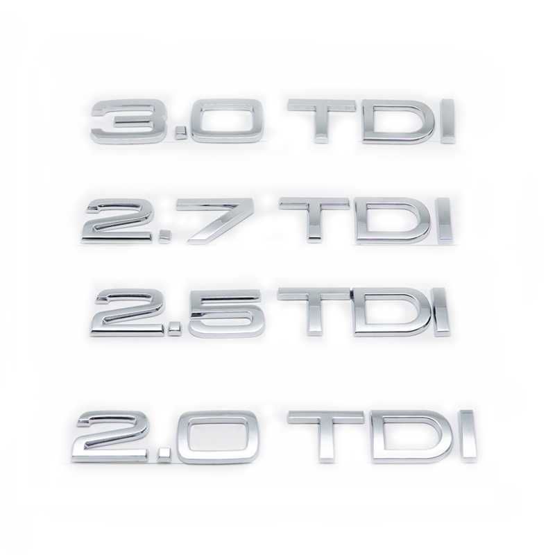 Emblema 2.0 TDI, 2.5 TDI, 2.7 TDI, 3.0 TDI Audi spate portbagaj