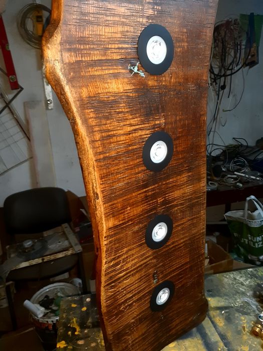 Lustra rustica din stejar