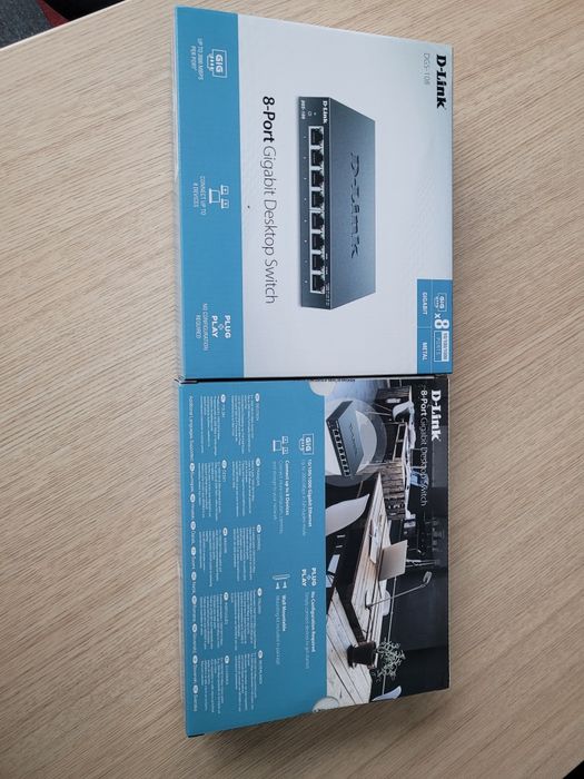 Vand switch Dlink dgs 108 gigabit nou