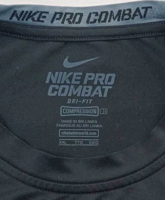 Nike PRO Combat DRI-FIT Compression оригинален потник 2XL Найк спорт