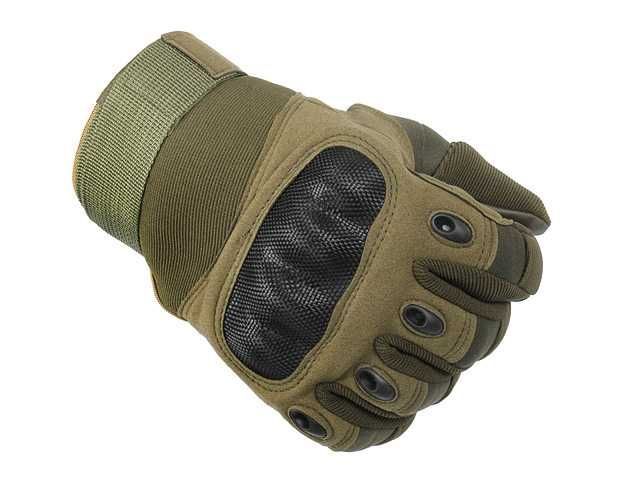 Manusi Tactice Asalt Military Gloves 8FIELDS OLIVE, Noi, Marime L
