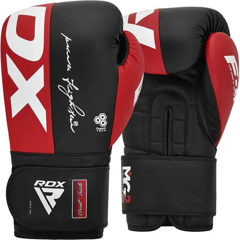 Боксови Ръкавици RDX Boxing Sparring Gloves Red, Ръкавици за Бокс