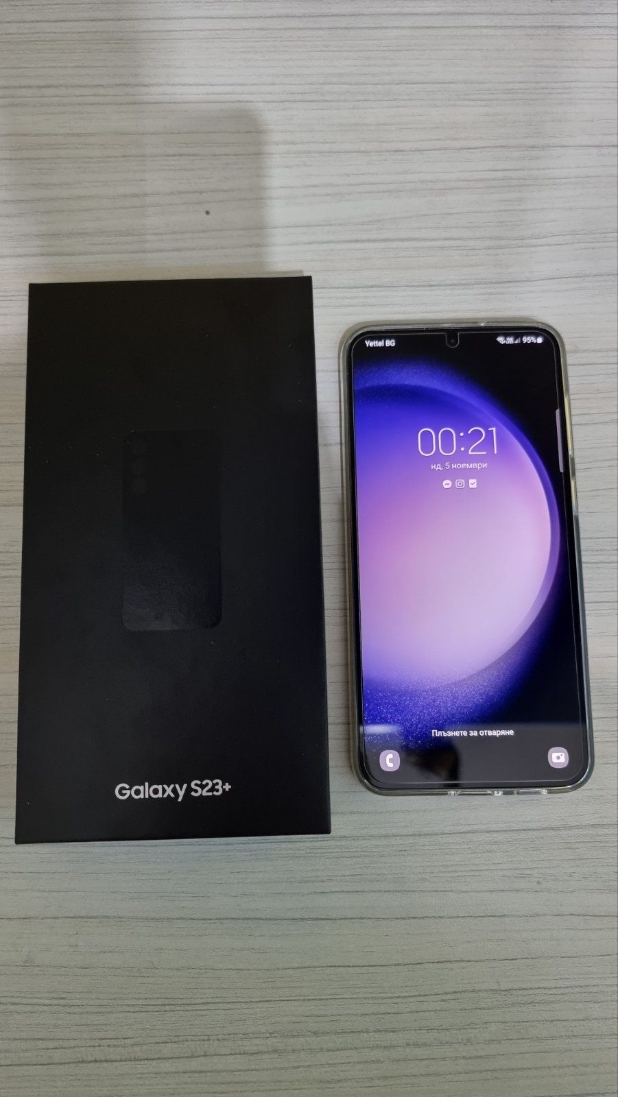 Нов Samsung galaxy S23 plus 5G 256GB гаранция