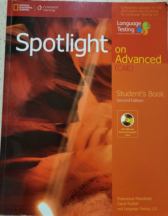 Limba Engleza, Examene - Teste: Spotlight on Advanced CAE