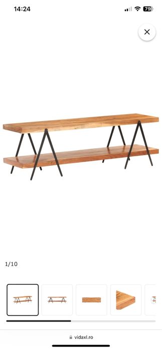 Comoda lemn masiv acacia