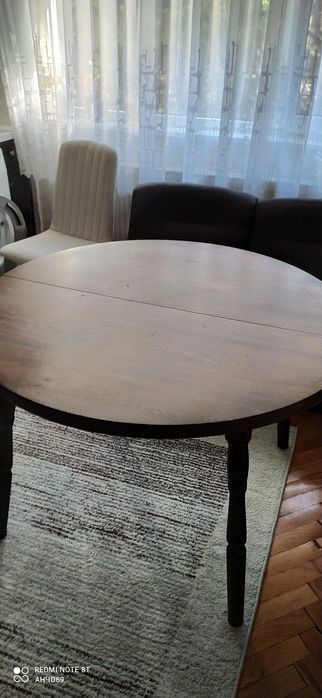 Кухненска дървена маса разтегателна!