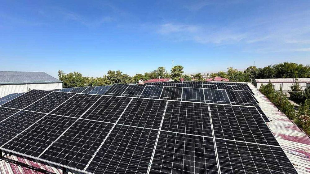 Гибридная солнечная электростанция 15 кВт