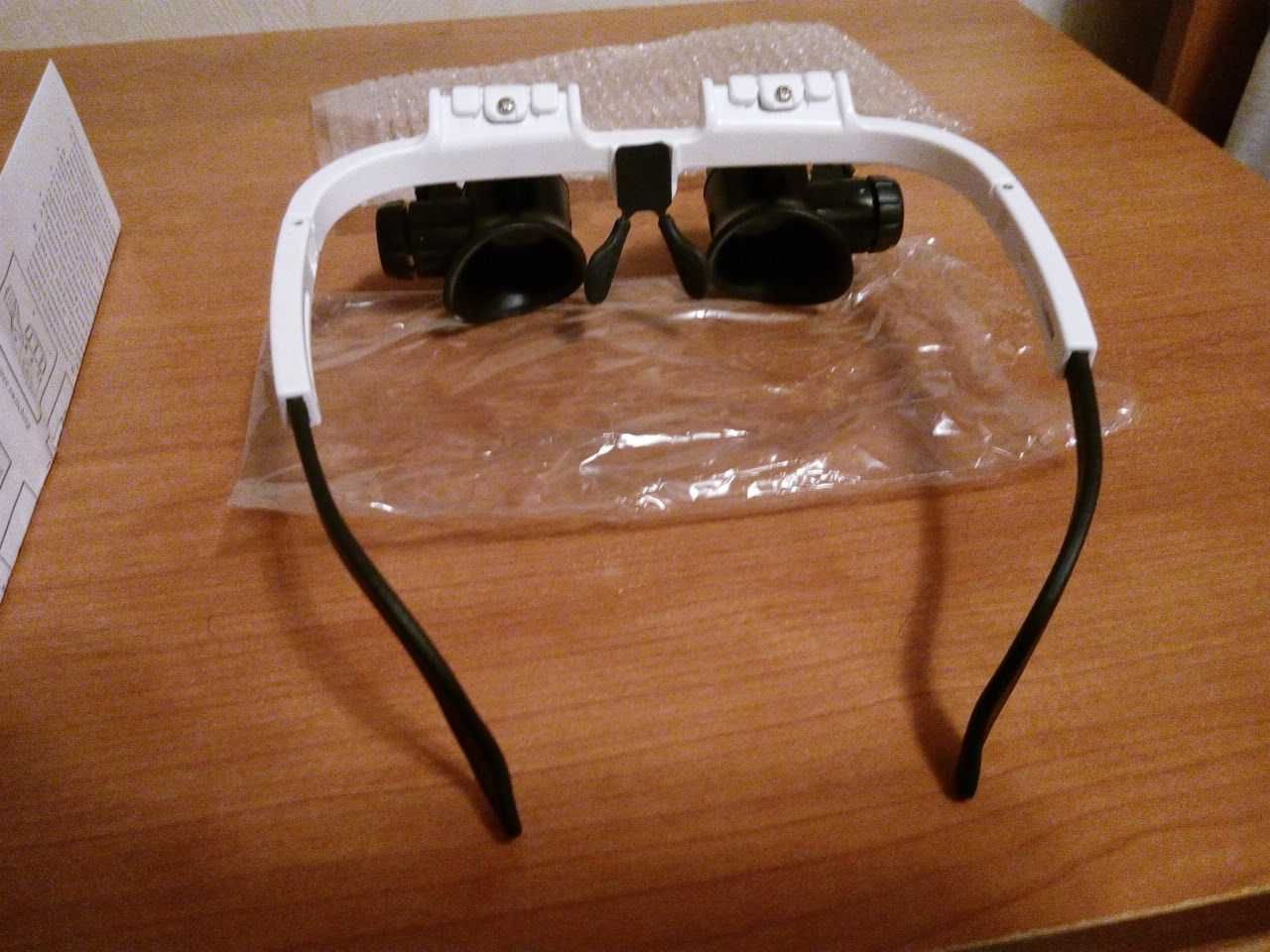 очки с двумя видами увеличительных стекол Х8,Х23