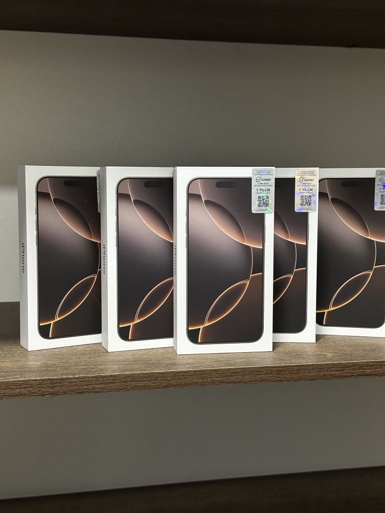 iPhone 16 Pro Max Desert/256 (2 iMEi, 1 год гарантия)